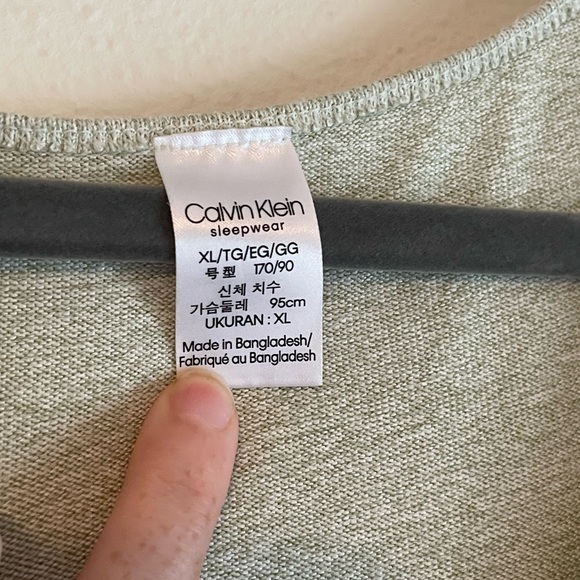 calvin klein sleepwear maxi dress - Picture 3 of 4